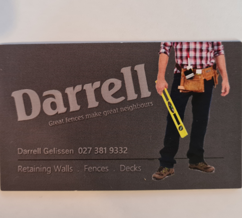 Darrell Gelissen General Contractor and Handyman listed on Skilled Trades NZ - A KIWI BUSINESS DIRECTORY