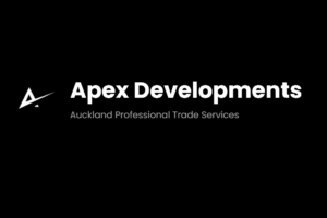 Apex Developments Auckland, Professional Trade Services company sign, listed on Skilled Trades NZ® - A KIWI BUSINESS DIRECTORY